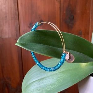 Blue Crystal Alex & Ani Bracelet